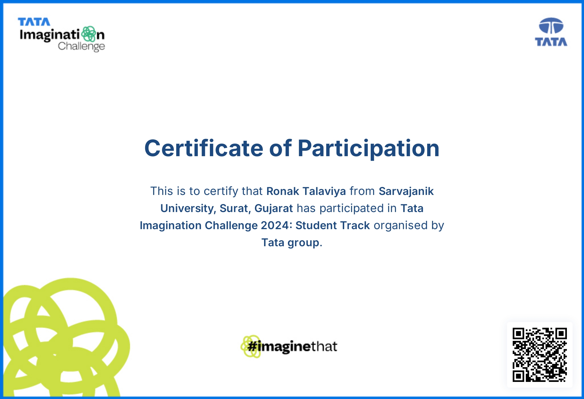 Data & Technology Systems Certification